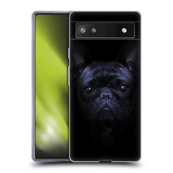 Klaudia Senator French Bulldog 2 Darkness Soft Gel Case for Google Pixel 6a