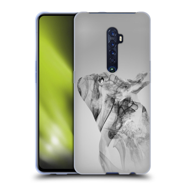 Klaudia Senator French Bulldog 2 Emotions Soft Gel Case for OPPO Reno 2