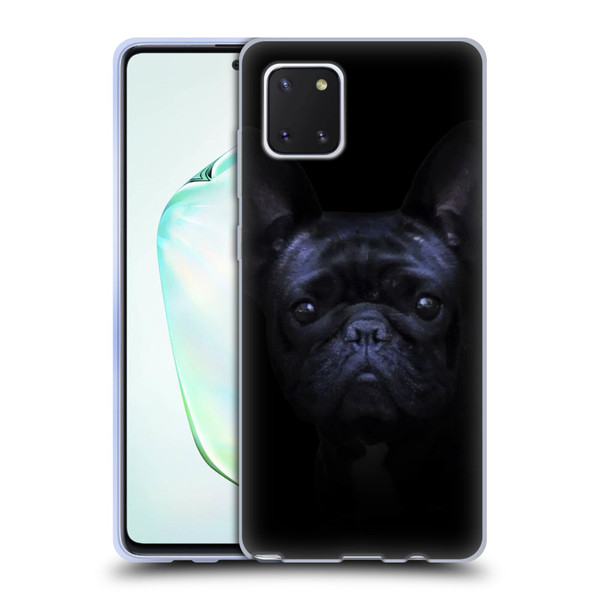 Klaudia Senator French Bulldog 2 Darkness Soft Gel Case for Samsung Galaxy Note10 Lite