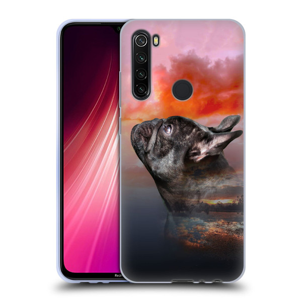 Klaudia Senator French Bulldog 2 Reminisce Soft Gel Case for Xiaomi Redmi Note 8T