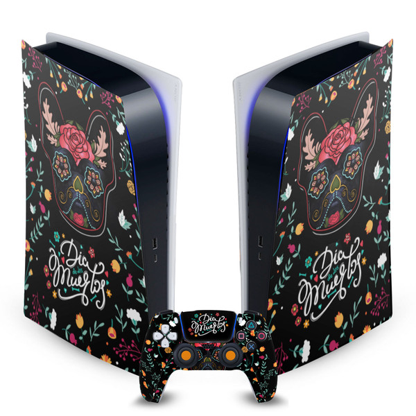 Klaudia Senator French Bulldog Day Of The Dead Vinyl Sticker Skin Decal Cover for Sony PS5 Digital Edition Bundle