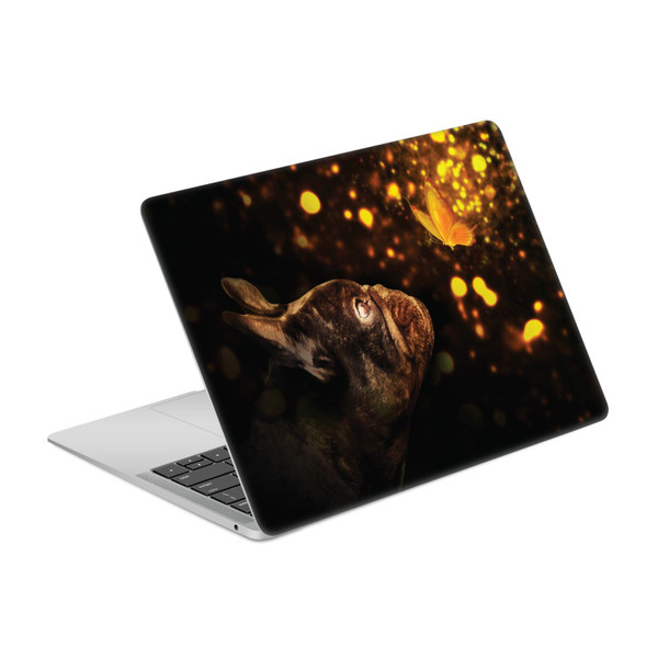 Klaudia Senator French Bulldog Butterfly Vinyl Sticker Skin Decal Cover for Apple MacBook Air 13.3" A1932/A2179