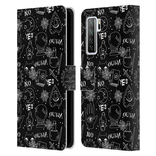 Andrea Lauren Design Assorted Witchcraft Leather Book Wallet Case Cover For Huawei Nova 7 SE/P40 Lite 5G