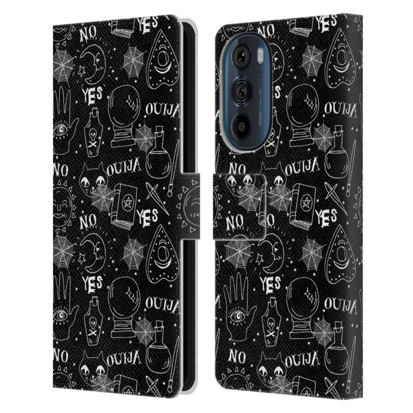 Andrea Lauren Design Assorted Witchcraft Leather Book Wallet Case Cover For Motorola Edge 30