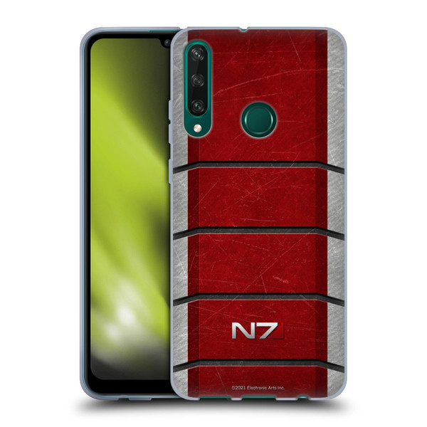 EA Bioware Mass Effect Graphics N7 Logo Armor Soft Gel Case for Huawei Y6p
