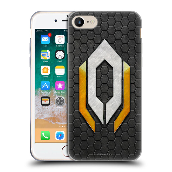 EA Bioware Mass Effect Graphics Cerberus Logo Soft Gel Case for Apple iPhone 7 / 8 / SE 2020 & 2022 & MagSafe