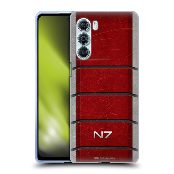 EA Bioware Mass Effect Graphics N7 Logo Armor Soft Gel Case for Motorola Edge S30 / Moto G200 5G