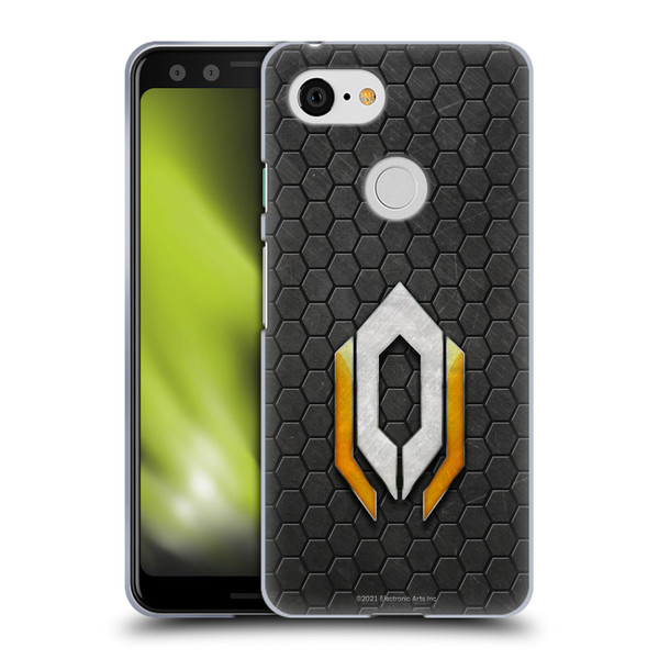 EA Bioware Mass Effect Graphics Cerberus Logo Soft Gel Case for Google Pixel 3