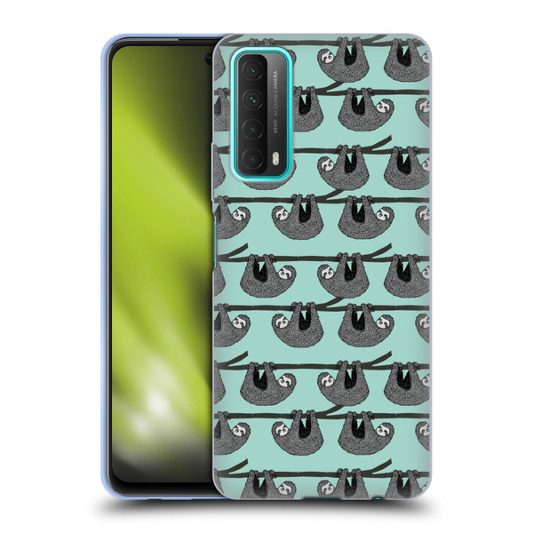 Andrea Lauren Design Animals Sloth Soft Gel Case for Huawei P Smart (2021)