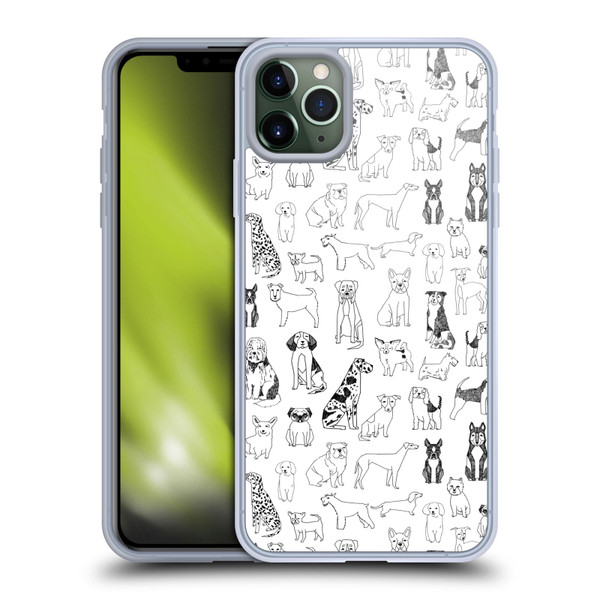 Andrea Lauren Design Animals Canine Line Soft Gel Case for Apple iPhone 11 Pro Max