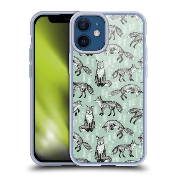 Andrea Lauren Design Animals Fox Soft Gel Case for Apple iPhone 12 Mini