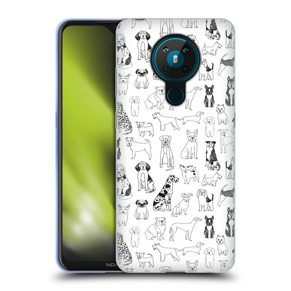 Andrea Lauren Design Animals Canine Line Soft Gel Case for Nokia 5.3