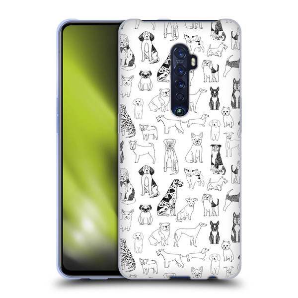 Andrea Lauren Design Animals Canine Line Soft Gel Case for OPPO Reno 2