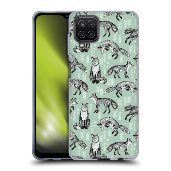 Andrea Lauren Design Animals Fox Soft Gel Case for Samsung Galaxy A12 (2020)