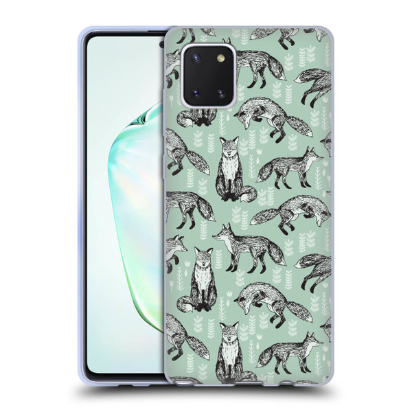 Andrea Lauren Design Animals Fox Soft Gel Case for Samsung Galaxy Note10 Lite