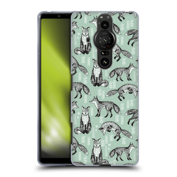 Andrea Lauren Design Animals Fox Soft Gel Case for Sony Xperia Pro-I