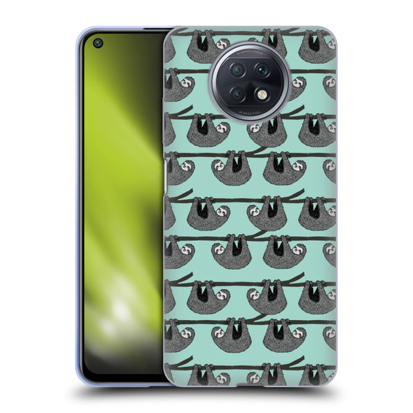 Andrea Lauren Design Animals Sloth Soft Gel Case for Xiaomi Redmi Note 9T 5G