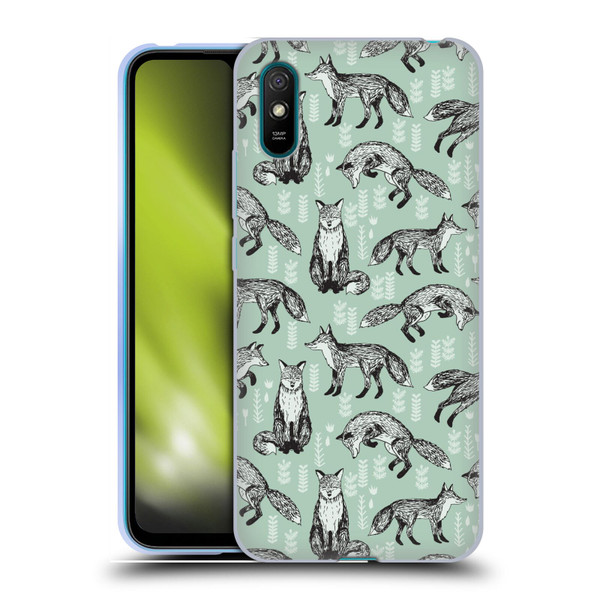 Andrea Lauren Design Animals Fox Soft Gel Case for Xiaomi Redmi 9A / Redmi 9AT