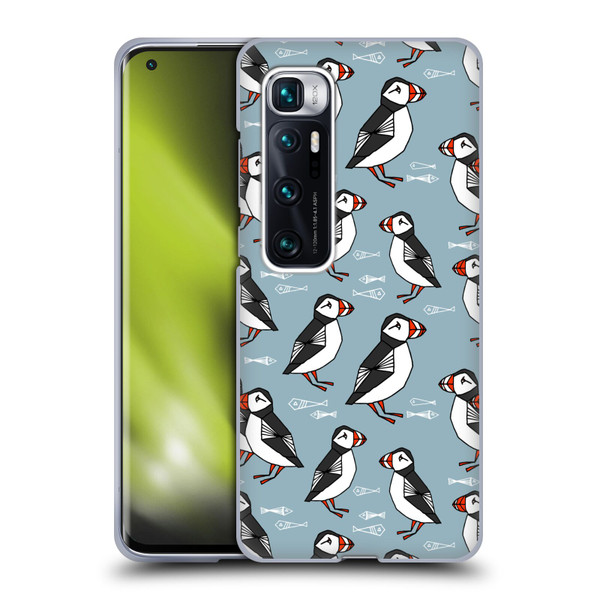 Andrea Lauren Design Birds Puffins Soft Gel Case for Xiaomi Mi 10 Ultra 5G