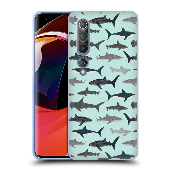 Andrea Lauren Design Sea Animals Sharks Soft Gel Case for Xiaomi Mi 10 5G / Mi 10 Pro 5G