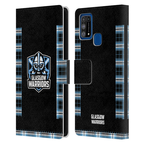 Glasgow Warriors 2020/21 Crest Kit Home Leather Book Wallet Case Cover For Samsung Galaxy M31 (2020)