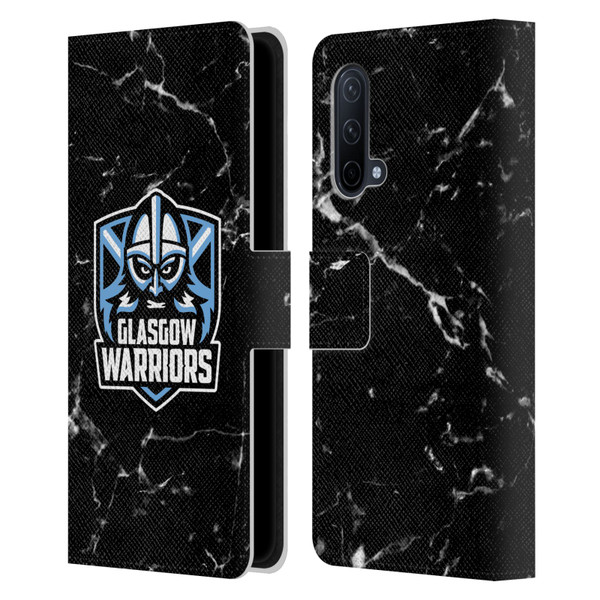 Glasgow Warriors Logo 2 Marble Leather Book Wallet Case Cover For OnePlus Nord CE 5G