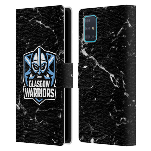 Glasgow Warriors Logo 2 Marble Leather Book Wallet Case Cover For Samsung Galaxy A51 (2019)