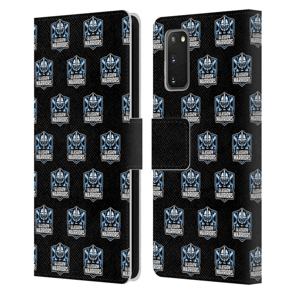 Glasgow Warriors Logo 2 Patterns Leather Book Wallet Case Cover For Samsung Galaxy S20 / S20 5G