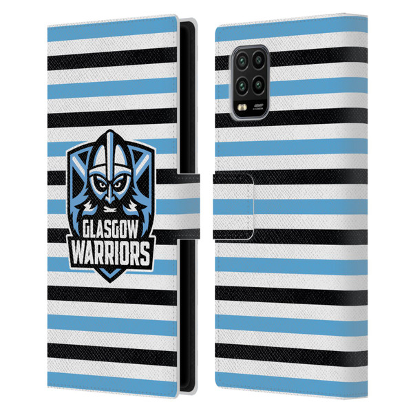 Glasgow Warriors Logo 2 Stripes 2 Leather Book Wallet Case Cover For Xiaomi Mi 10 Lite 5G