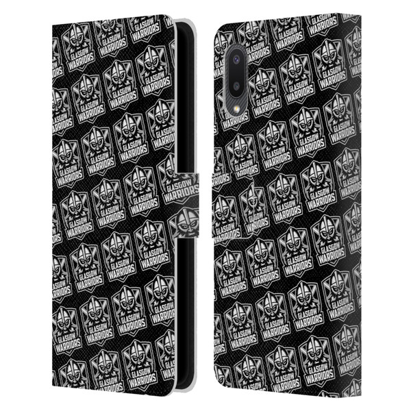 Glasgow Warriors Logo Pattern Leather Book Wallet Case Cover For Samsung Galaxy A02/M02 (2021)