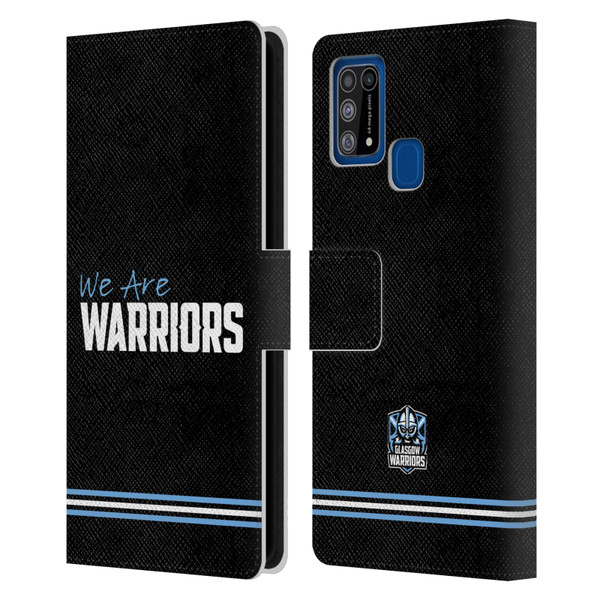 Glasgow Warriors Logo We Are Warriors Leather Book Wallet Case Cover For Samsung Galaxy M31 (2020)