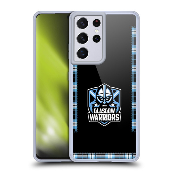 Glasgow Warriors 2020/21 Crest Kit Home Soft Gel Case for Samsung Galaxy S21 Ultra 5G
