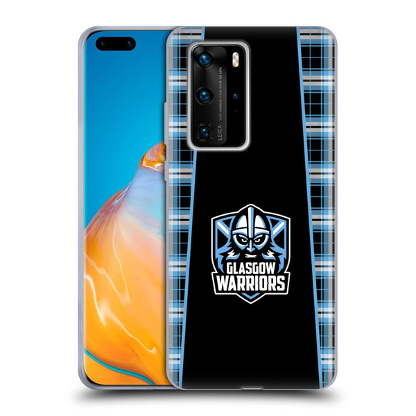 Glasgow Warriors Logo 2 Tartan Soft Gel Case for Huawei P40 Pro / P40 Pro Plus 5G