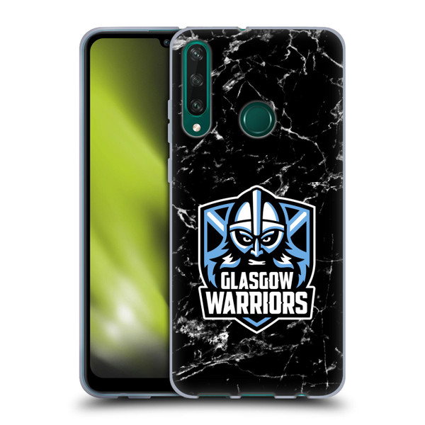 Glasgow Warriors Logo 2 Marble Soft Gel Case for Huawei Y6p
