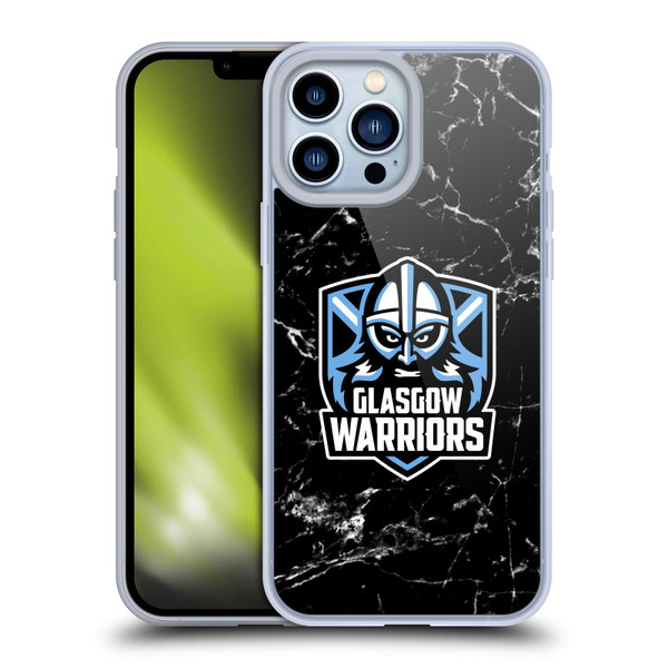 Glasgow Warriors Logo 2 Marble Soft Gel Case for Apple iPhone 13 Pro Max