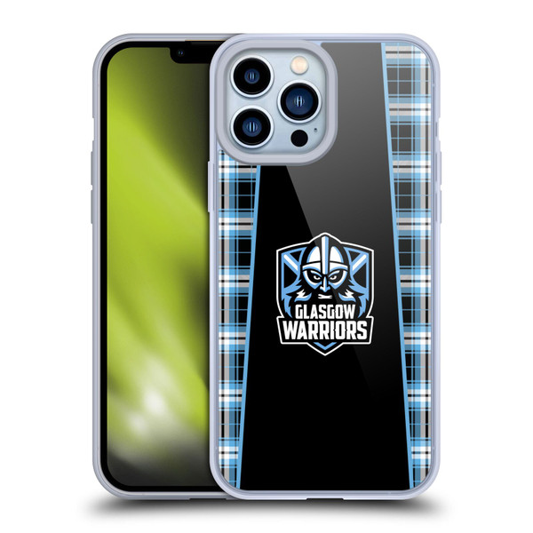 Glasgow Warriors Logo 2 Tartan Soft Gel Case for Apple iPhone 13 Pro Max