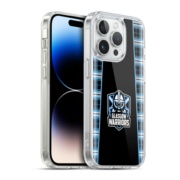 Glasgow Warriors Logo 2 Tartan Soft Gel Case for Apple iPhone 13 Pro & MagSafe
