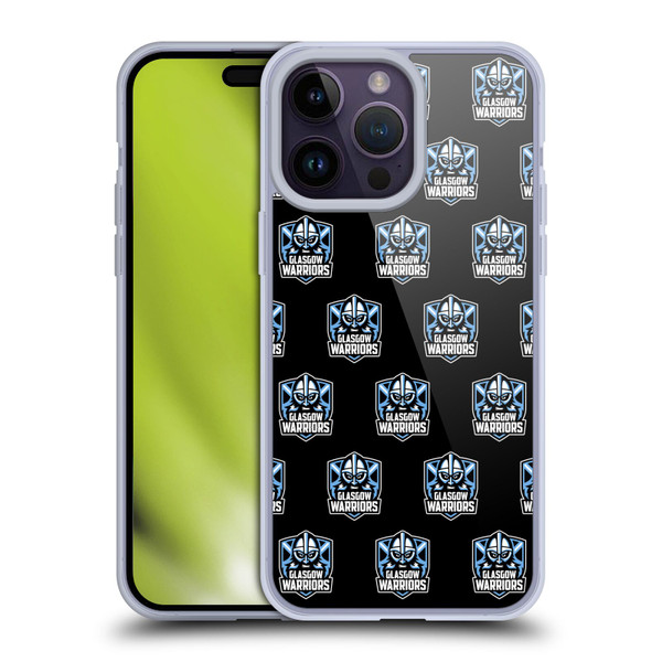 Glasgow Warriors Logo 2 Patterns Soft Gel Case for Apple iPhone 14 Pro Max