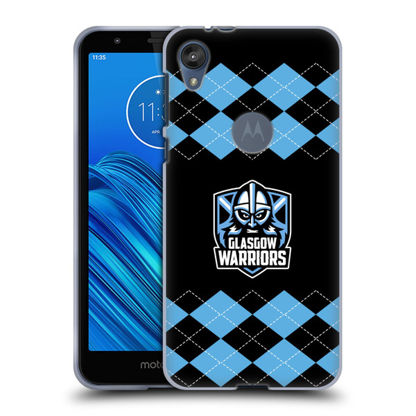Glasgow Warriors Logo 2 Argyle Soft Gel Case for Motorola Moto E6
