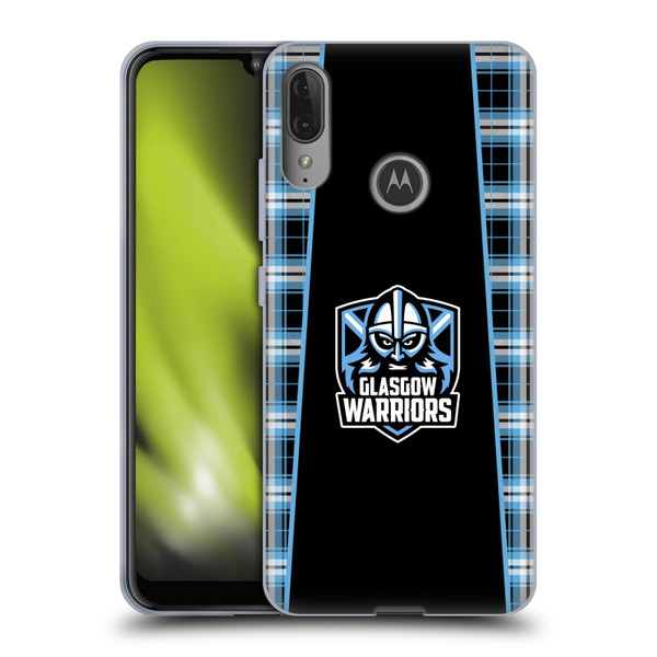 Glasgow Warriors Logo 2 Tartan Soft Gel Case for Motorola Moto E6 Plus