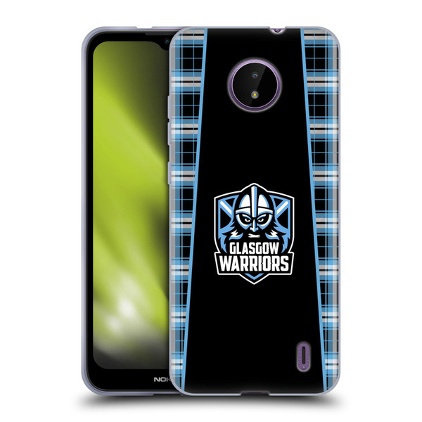 Glasgow Warriors Logo 2 Tartan Soft Gel Case for Nokia C10 / C20