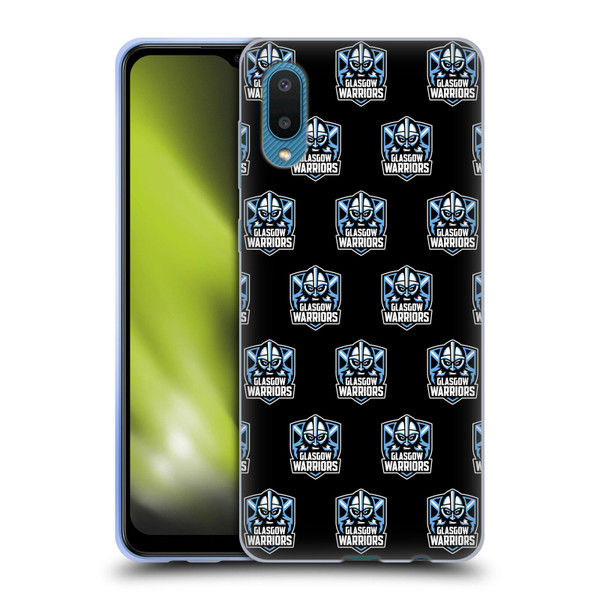 Glasgow Warriors Logo 2 Patterns Soft Gel Case for Samsung Galaxy A02/M02 (2021)