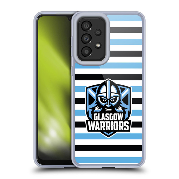 Glasgow Warriors Logo 2 Stripes 2 Soft Gel Case for Samsung Galaxy A33 5G (2022)