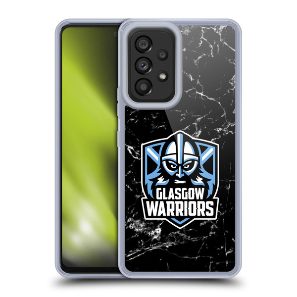 Glasgow Warriors Logo 2 Marble Soft Gel Case for Samsung Galaxy A53 5G (2022)