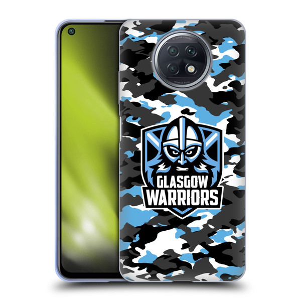 Glasgow Warriors Logo 2 Camouflage Soft Gel Case for Xiaomi Redmi Note 9T 5G