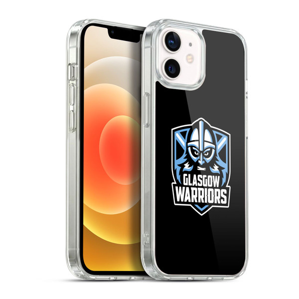 Glasgow Warriors Logo Plain Black Soft Gel Case for Apple iPhone 12 / iPhone 12 Pro & MagSafe