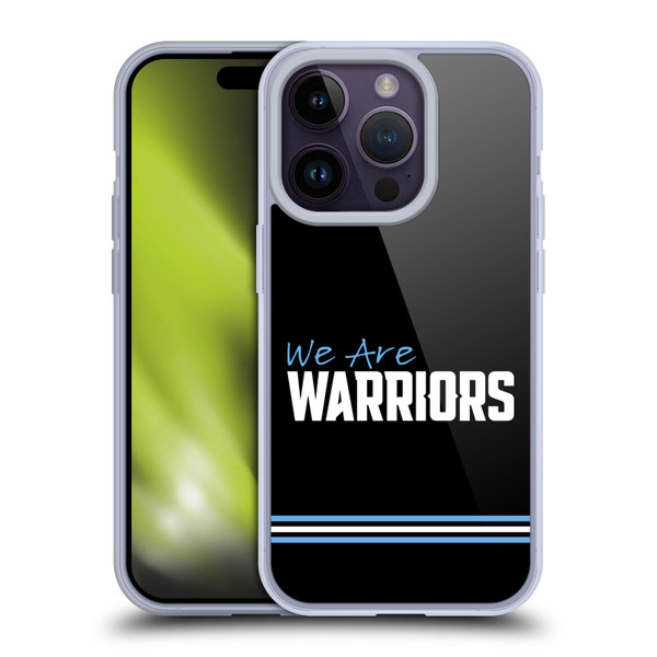 Glasgow Warriors Logo We Are Warriors Soft Gel Case for Apple iPhone 14 Pro