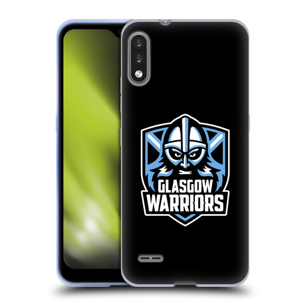 Glasgow Warriors Logo Plain Black Soft Gel Case for LG K22