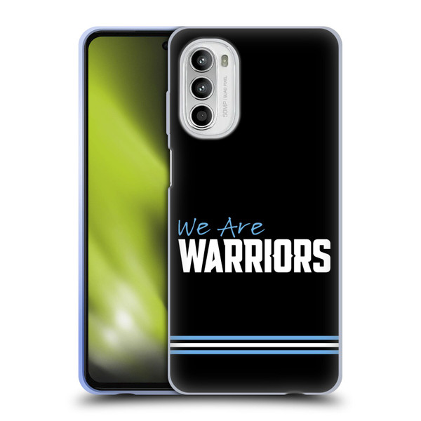 Glasgow Warriors Logo We Are Warriors Soft Gel Case for Motorola Moto G52