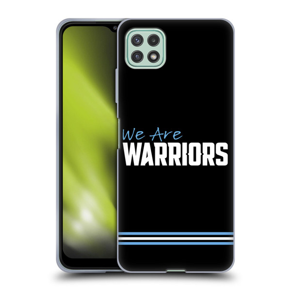 Glasgow Warriors Logo We Are Warriors Soft Gel Case for Samsung Galaxy A22 5G / F42 5G (2021)